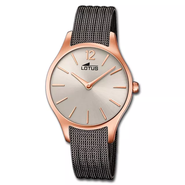 Lotus Montre pour Femmes Élégant 18751/1 Acier Inox Montre Bliss Noir UL18751/1