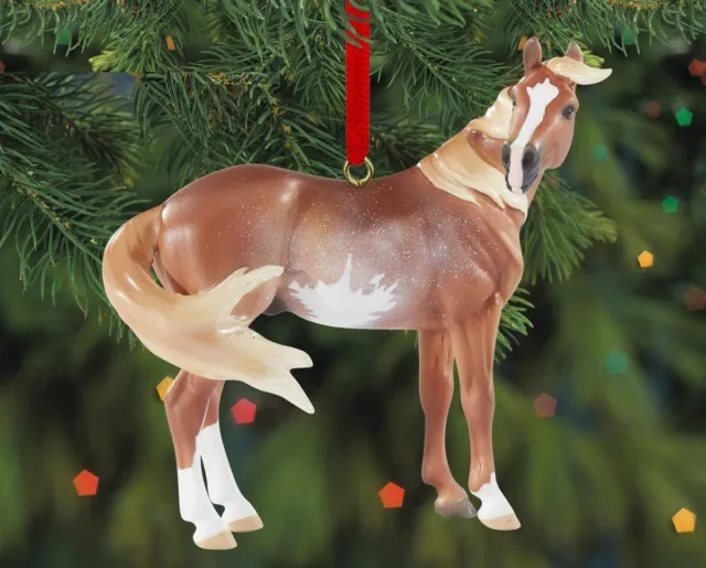 Breyer NEW * Mustang Ornament * Beautiful Breeds Christmas Holiday Model Horse