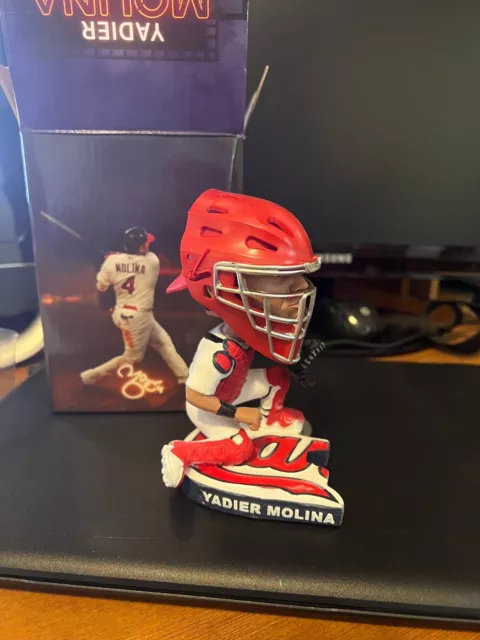 Yadier Yadi Molina bobblehead St Louis Cardinals Busch Stadium 2022