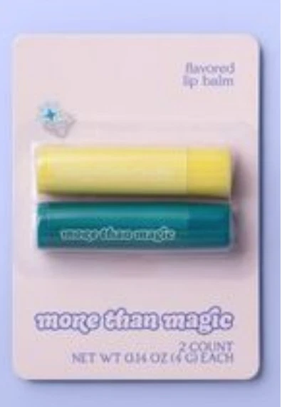 More Than Magic Flavored Lip Balm 2 Count Each Choose Your Shade New Sealed