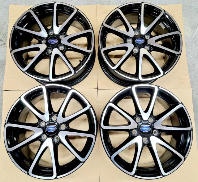 JDM Wheels SUBARU 17x7J 5x114.3 55 Subaru Levorg genuine Set4 WP