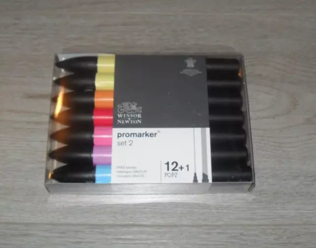 Winsor & Newton Promarker Set 2 - Neu & Versiegelt