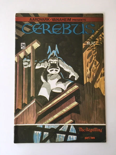 Cerebus the Aardvark #24 Aardvark Vanaheim Press Vol 1 Jan 1981 Dave Sim VF BIN