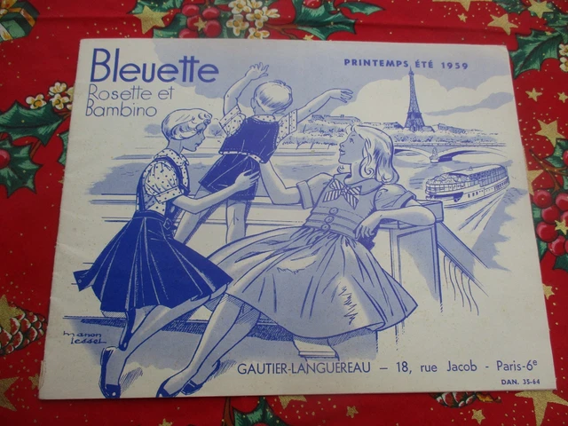 RARE SAC A MAIN DE BLEUETTE GL ... - Les Poupees D'autrefois