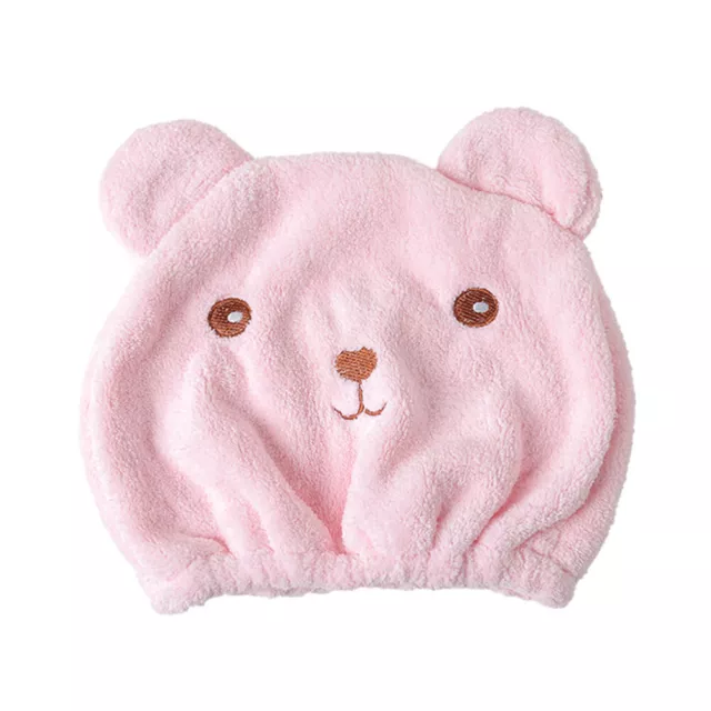 Chapeau de cheveux secs Cartoon animaux pour les femmes adultes et enfants 2