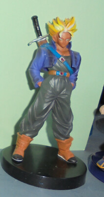 Figurine Dragon Ball Z Trunks Épée – PVC 28cm Avec Socle – Collection Manga