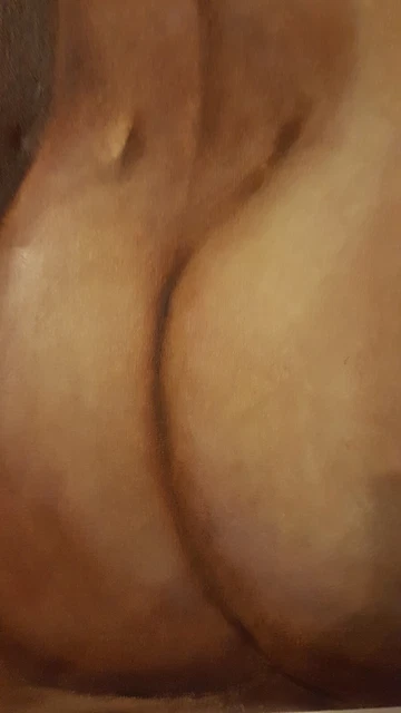 🍀Dipinto olio firmato • Nudo •