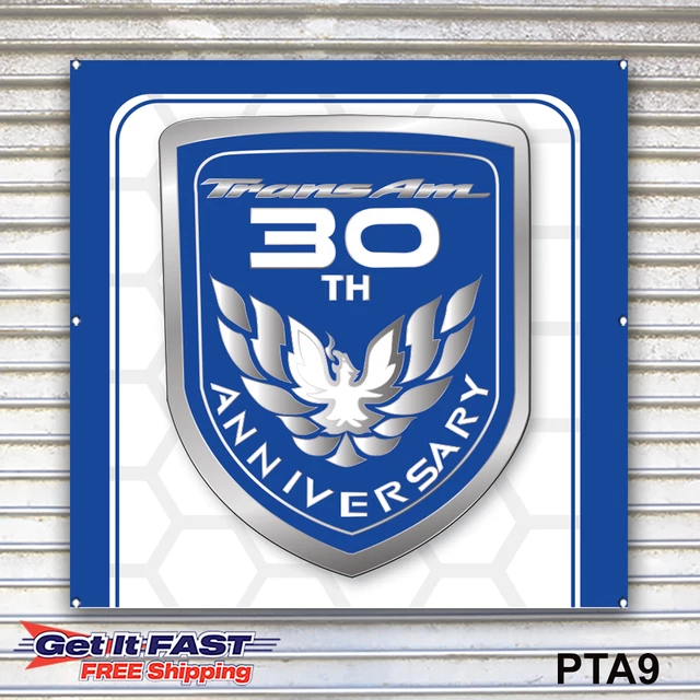 Trans Am Sign Long PONTIAC TRANS AM 30th Anniversary Banner Sign Wall Art $41.11 - PicClick CA