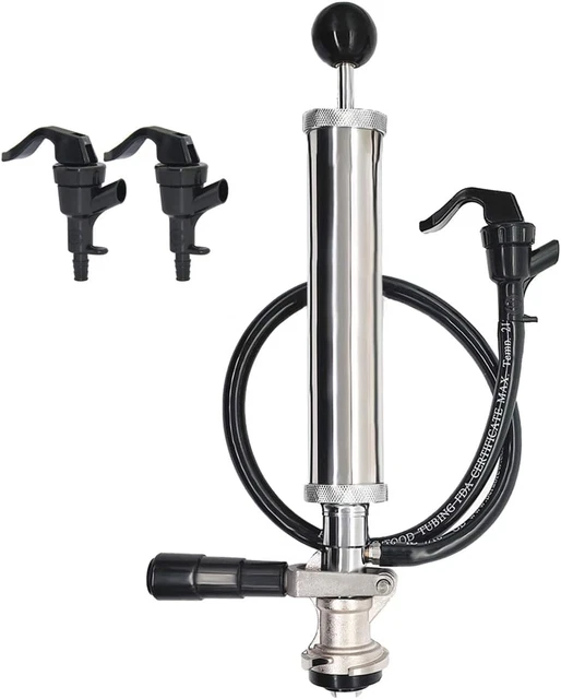 Beer Keg Tap Party Pump American D System 8 Inch Stainless Steel Beer Part