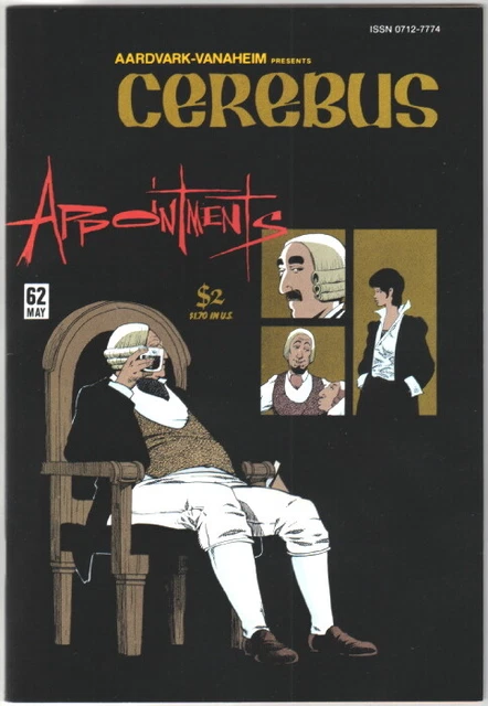 Cerebus the Aardvark Comic Book #62 AV 1984 VERY HIGH GRADE UNREAD NEW