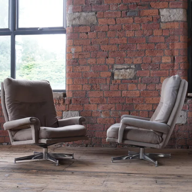 Howard Keith Swivel Chairs - (pair of) 2