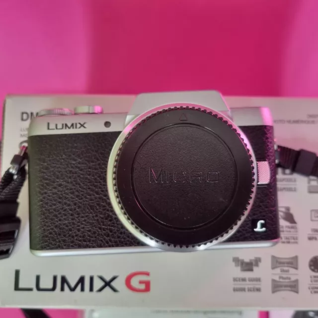 Panasonic LUMIX DMC-Gf7 16.0 MP Digitalkamera - Wie GX800 - Silber (Nur Gehäuse)