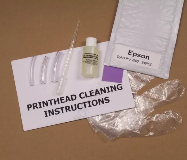 Epson Stylus Pro 7900 Printhead Cleaning Kit (Everything Included) 546PEP