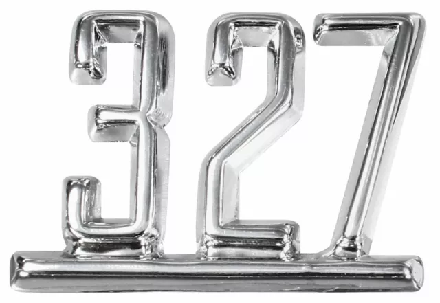 RestoParts 327 Fender Emblem 1965-1967 Chevelle El Camino and 1967 Camaro Nova
