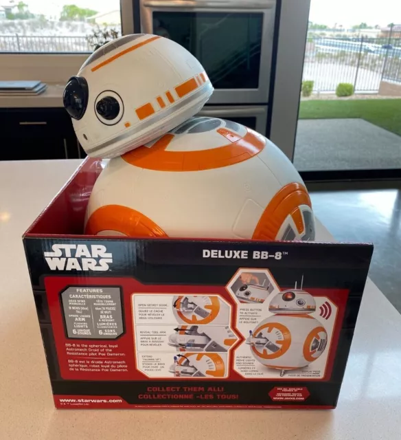 STAR WARS DELUXE Remote Control BB 8 Disney Exclusive Boxed 24.99