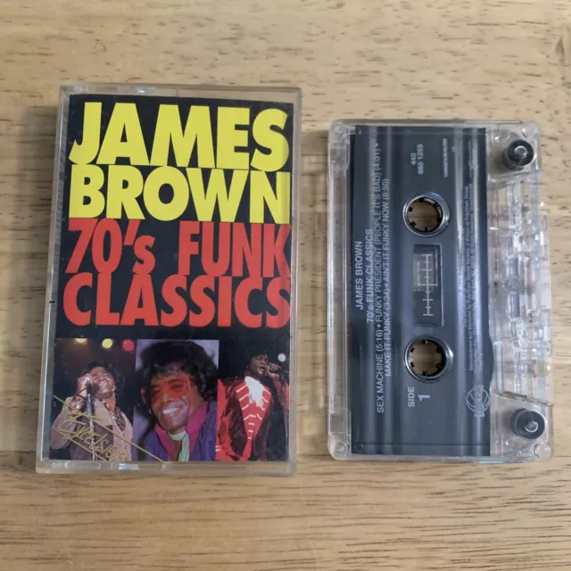 Cassette Tape James Brown 70’s Funk Classics 1995 Polygram Records 8 00 Picclick