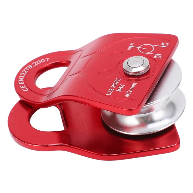 Aviation Aluminum Pulley Durable Antiskid Lightweight Strong Tensile Force
