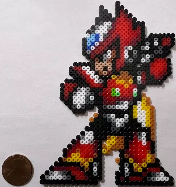 ZERO MEGA MAN X2 SNES Capcom Mini Bead Sprite Perler Artkal