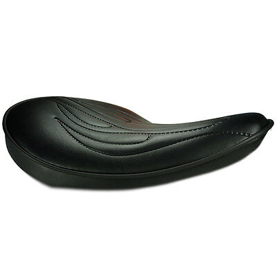 SEDILE Moto FLAMED solista sedile piccolo piatto singola sede bobbersitz Chopper sedile sedile 
