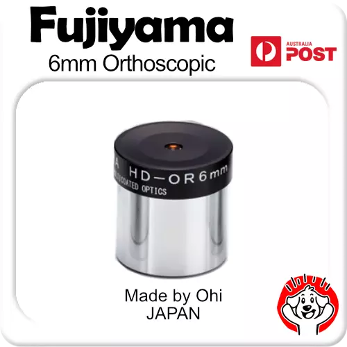 Ohi Factory - Fujiyama Ortho HD Orthoscopic Smooth Barrel Eyepiece - 6mm