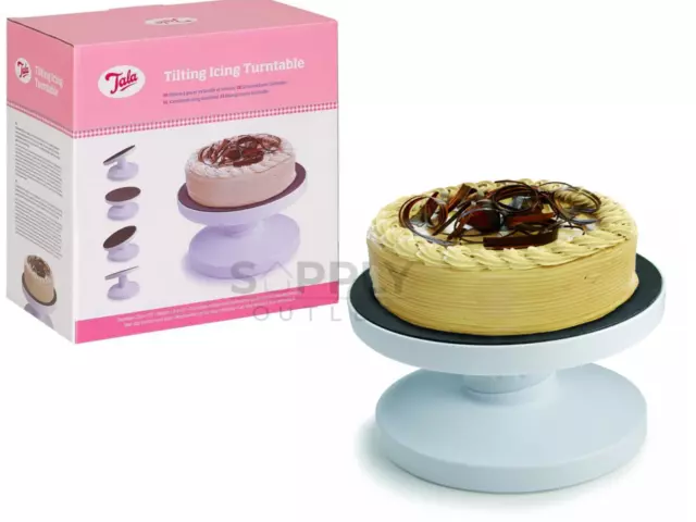 TALA Tilting Icing Turntable Angled Icing Spatula Palette Spreader Cakes  Baking