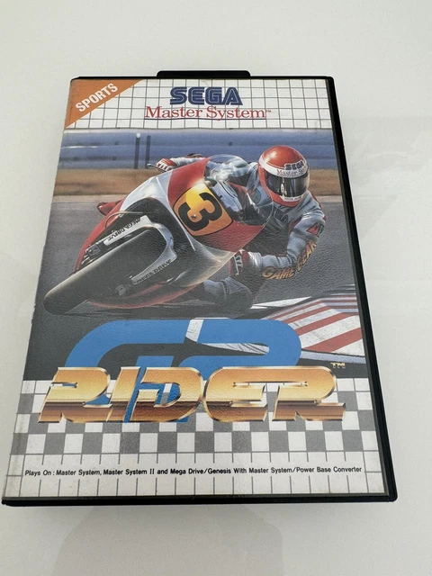 GP RIDER SEGA Master System PAL Boxed With Instructions £4.00 - PicClick UK