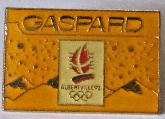 Pin's Vintage JO Albertville 92 - Les Arcs - Signé Cojo - Doré (n°3/4)