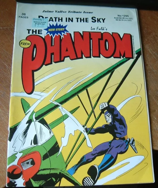 THE PHANTOM No. 1295  JAIME VALLVE TRIBUTE ISSUE   FREW