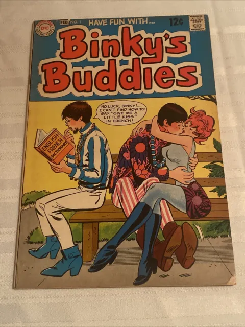 DC Comics Binky's Buddies Premiere Issue #1 Comic  1969