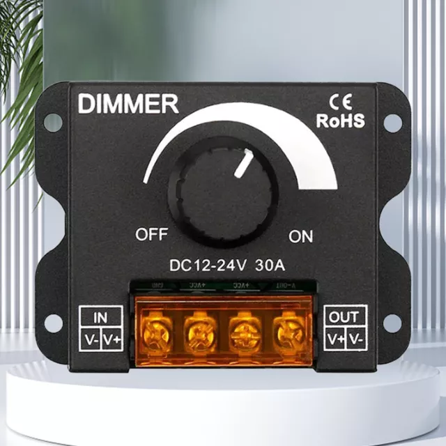 Dimmer LED 30A Controller Oscuratore LED per Striscia Lampada Lampada Singolo Colore