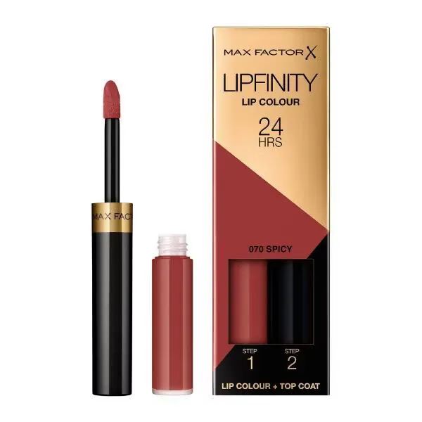 Max Factor X Lipfinity Lippenfarbe 2 Schritte 24H Farbtöne auswählen
