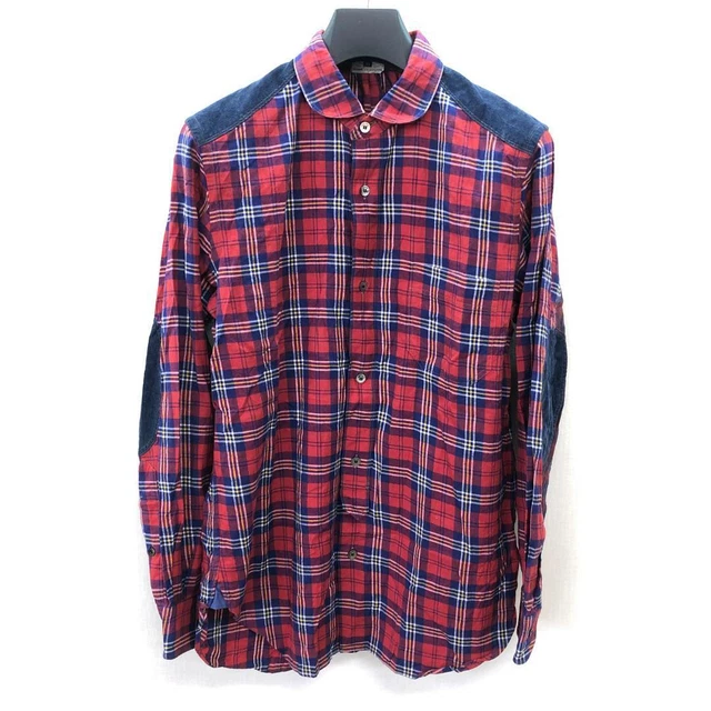 Junya Watanabeman Comme des Garcons switching shirt red SizeXS made in Japan