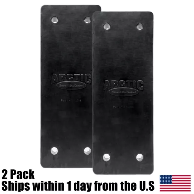 2PK Genuine OEM Arctic Poly Mounting Block 10206 for Arctic HD Sectional Plows