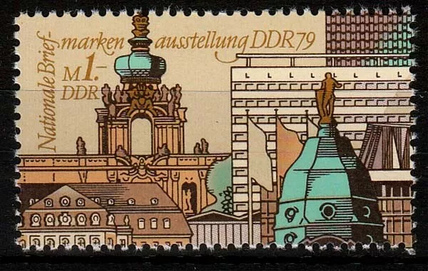 DDR MiNr. 2443 ** Nationale Briefmarkenausstellung DDR `79