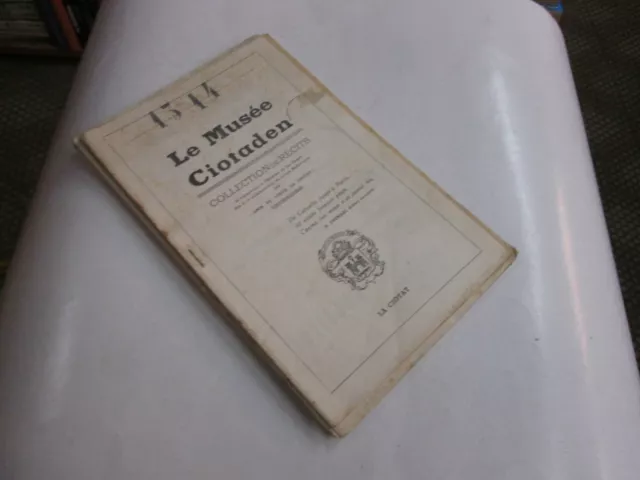 musée ciotaden . 13/14 - COLLECTION DE  RECITS ...  LA CIOTAT ..1960..