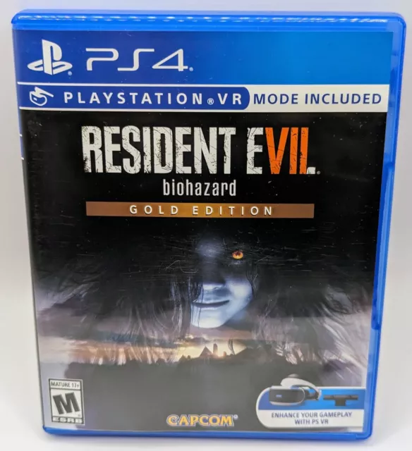 Resident Evil 7 VII Biohazard GOLD Edition  RE7 (PS VR PS4  ) PSVR Optional