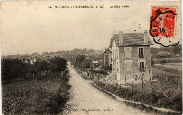 CPA VILLIERS-sur-MARNE - La Cote rotie (390190)