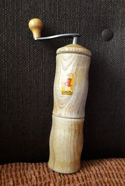 Mokka Mühle aus Holz DDR alt Antik