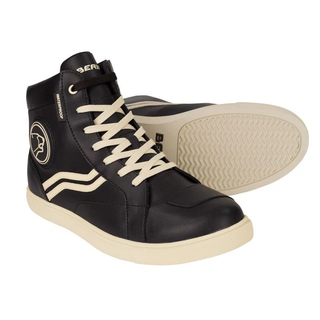 Baskets moto Bering Stars Ecru