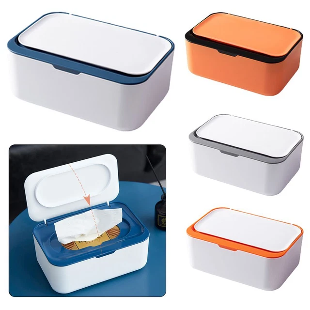 Storage Case Tissue Box Wet Wipes Dispenser Napkin Case Organizer Wipe Holder