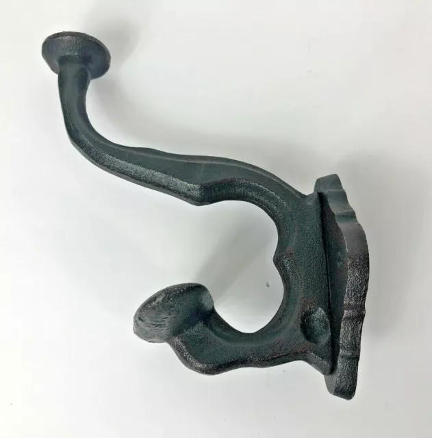 Vintage Style Cast Iron Wall Mounted Coat Hooks Hat Hook Hall Tree Black Heavy