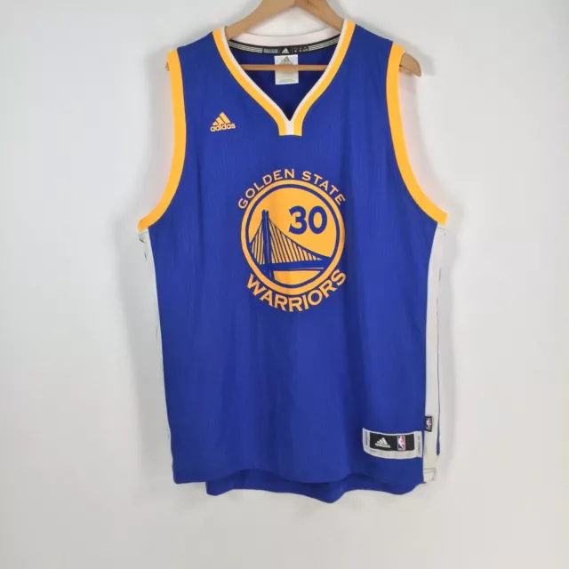 Stephen Curry Golden State Warriors Adidas Jersey Sz Youth XL Slate Gray