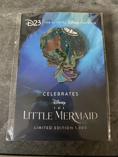 DISNEY D23 EXCLUSIVE The Little Mermaid Live Action Pin LE 1000 Ariel ...