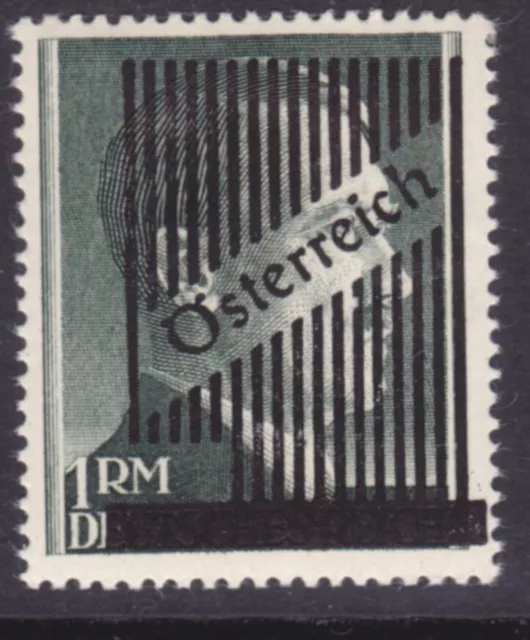 Ö.1945 ANK.Nr.(9)B Abart Plattenfehler"stark verschobener Aufdruck"n.verausgabt