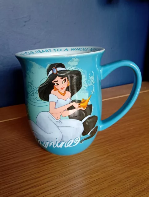 Disney Store Jasmine" Follow Your Heart To A Whole New World " Mug