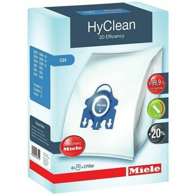 A Kit 6 Sacchetti Aspirapolvere Miele con 2 x Filtri Compatibile per Miele Le Serie Classic Complete S2000 S5000 S8000 