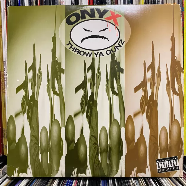 Onyx - Throw Ya Gunz / Blac Vagina Finda (12")  1992!!!  Rare!!!  Bacdafucup!!!