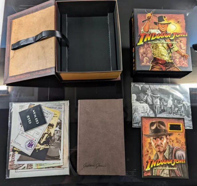Indiana Jones  - The Complete Adventures - Box Set - Blu Ray  - VGC