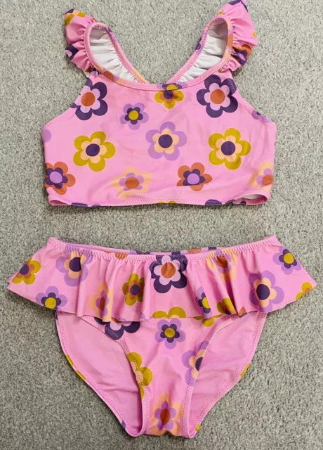 Girls Next Pink Flower Bikini Age 10 New ❤️