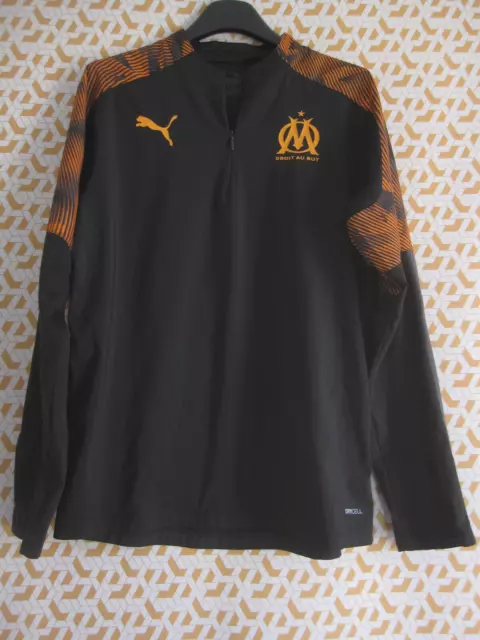 MAILLOT PUMA OLYMPIQUE Marseille OM 2019 zip top manche longue Enfant 14 ans EUR 22 90 PicClick FR